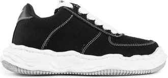 Miharayasuhiro Wayne Og Sole Leather Low-Top Sneakers