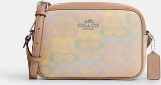 Coach Jamie Camera Bag In Rainbow Signature Canvas