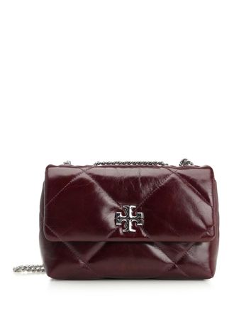 Tory Burch Kira Diamond Quilt Distressed Crossbody Bags Bordeaux-Donna