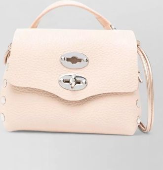 Zanellato daily night leather mini handbag top handle