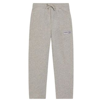 Dolce & Gabbana Grey Logo Joggers for Boys - male - Dolce & Gabbana - Sweatpants - Gray - 10 Y - Kids