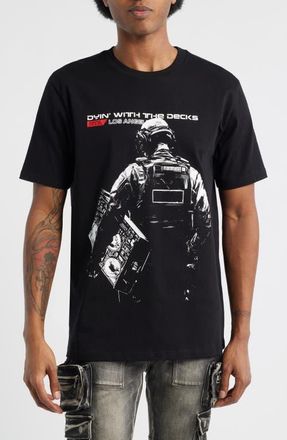 Rta Liam Black Deck Graphic T-Shirt at Nordstrom, Size Xxx-Large