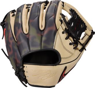 Nike Vapor Elite Baseball Infield Snake Eyes Web Fielding Glove - Right Hand Throw in Brown | N1013069-232