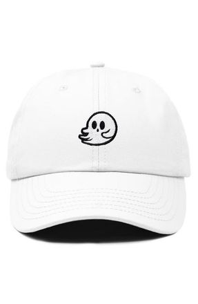 Dalix Whisper Ghost Dad Cap in White at Nordstrom