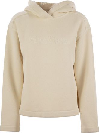Max Mara Ivory Cotton Blend Gary Sweatshirt