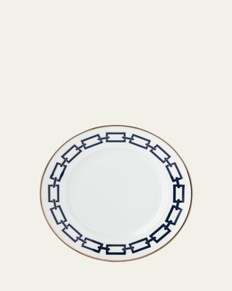 Ginori 1735 Catene Blue Salad/Dessert Plate