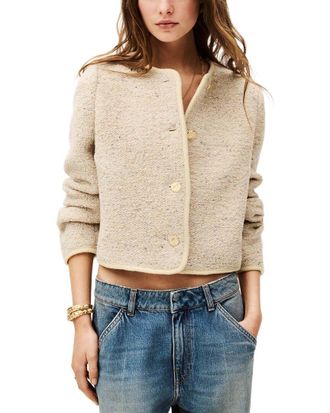 BA&SH Deredith Wool-Blend Jacket