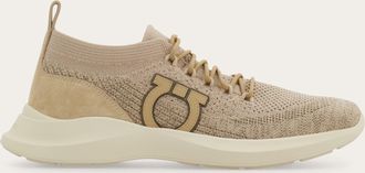 Ferragamo Uomo Sneaker Gancini Grigio Taglia 40.5