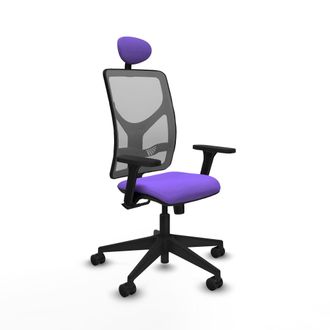 Piqueras y Crespo Silla De Oficina Piqueras Y Crespo Motilla Negro Espuma Alta Densidad