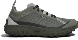 Norda Mens 001A Trail-Running Shoes Green 11.5