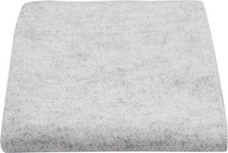 King & Priory Light Grey Donegal Tweed Pocket Square, Handkerchief