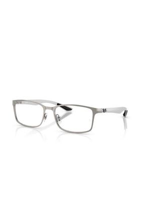 Ray-Ban 55mm Rectangle optical glasses in Grey at Nordstrom