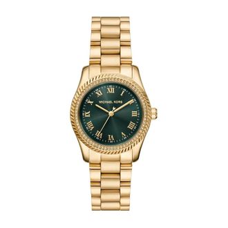 Michael Kors Mini Lexington horloge - Dames - Accessoires - Geel - Maat: ONE Size