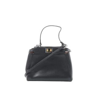 Fendi Pre-owned Handbags, female, Black, Size: ONE SIZE Pre-owned Peekaboo Mini