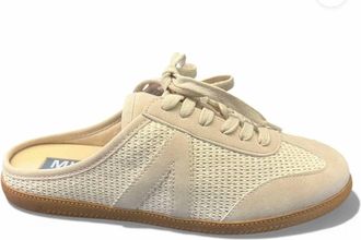 Mia Womens Baron Slide-On Sneaker In Off-White/ecru