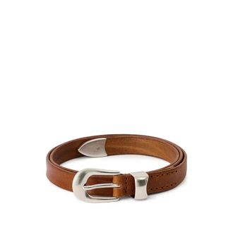 Our Legacy Belts, male, Brown, Size: 90 CM Belt