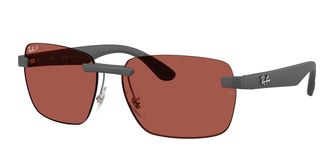 Ray-Ban RB4470CH Polarized 60171B Mens Sunglasses Grey Size 62