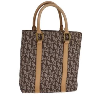 Dior Pre-owned Tote Bags, female, Brown, Size: ONE SIZE Pre-owned Vintage Trotter Canvas Hand Bag
