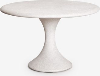 Sklum Tavolo Da Giardino Rotondo &Oslash;120 Cm In Cemento Eloria Sklum