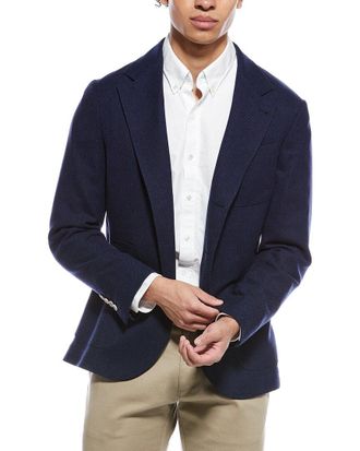 Brunello Cucinelli Wool, Cashmere, & Silk-Blend Jacket