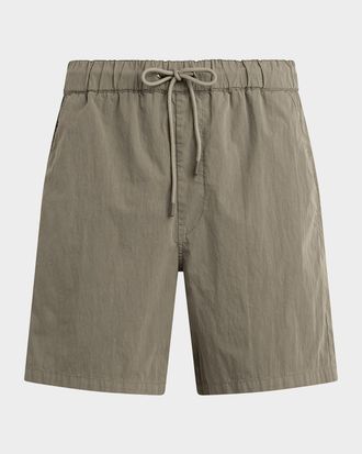 Hudson Men & apos;s Cotton-Blend Drawstring Shorts