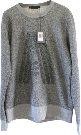 Alexander Wang Monogram Oversized Sweatshirt Size XS