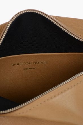 Dries Van Noten Solid-Color Leather Shoulder Bag Dries Van Noten