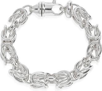 Toteme Byzantine Chain Bracelet in Silver at Nordstrom, Size 5.75 In