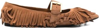 N&deg;21 Elegante Ballerinas voor Vrouwen - Dames - Ballerinas - Beige - 36 EU - Schoenen
