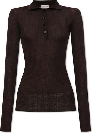 Moncler Mujer, Jerseys, Marr&oacute;n, Talla: L