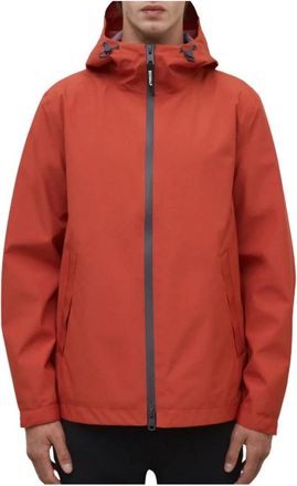 Ecoalf Diluvio Jacket - Heren - Regenjassen - Oranje - L - Polyester - Fitness