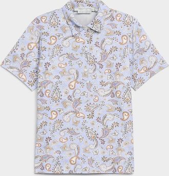 Contemporaine Womens Patterned stretch jersey Polo Shirt shirt