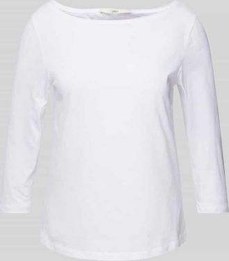 Lanius Lanius T-Shirt mit 3/4-Arm in Weiss, Gr&ouml;&szlig;e 38