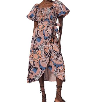 Cleobella Lexi Midi Dress In Mirage