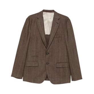 Eleventy Abito gessato monopetto - - Suits - Uomo - Marrone - XL