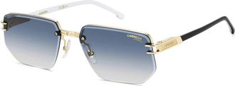 Carrera 1070/S Zonnebril - Heren - Zonnebrillen - Blauw - 60 MM - Accessoires