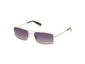 Guess Blue Gradient Rectangular Mens Sunglasses GU00168 32W 58