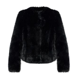 Stand Studio Faux Fur & Shearling Jackets, female, Black, Size: XS Sadie Faux Fur