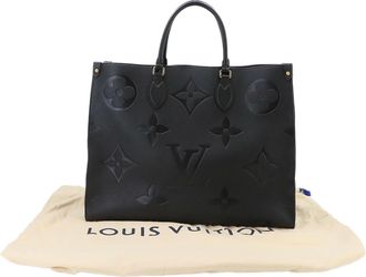 Louis Vuitton Monogram Empreinte Black Monogram Empreinte Handbag Tote Bag (Pre-Owned)