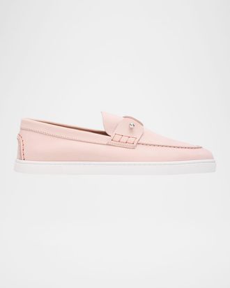 Christian Louboutin Chambeliboat Donna Leather Boat Shoes