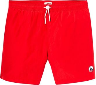 Jott Biarritz Zwemshorts - Heren - Strandmode - Rood - 3XL - Polyester - Badmode