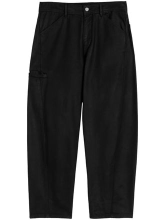 Christophe Lemaire Twisted Workwear broek - Zwart