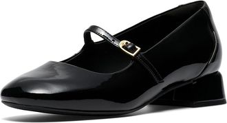 Clarks Daiss 30 Bar Womens Dress Flat Shoes Black Patent Leather : 7.5 B - Medium