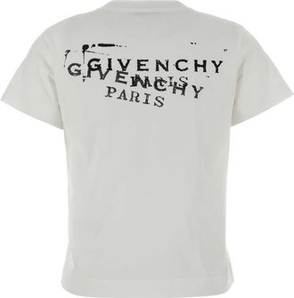 Givenchy Womens T-Shirt White Cotton