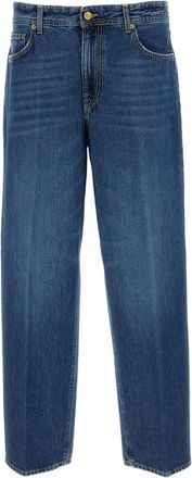 BRIGLIA 1949 Blue Dennis Loose-Fit Cotton Denim Jeans