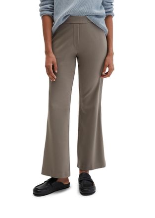 Marc O'Polo Jerseyhose MARC OPOLO, Damen, Gr. 32, N-Gr, chalky braun, Jersey, Obermaterial: 70% Viskose, 25% Polyamid, 5% Elasthan, ausgestellt kn&ouml;chelfrei, Hosen