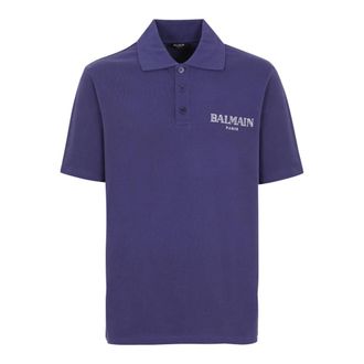 Balmain Hombre, Camisetas, Azul, Talla: 2XL