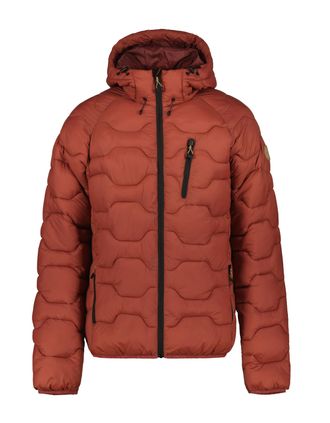 Icepeak Steppjacke ICEPEAK, Herren, Gr. 50, orange (burned orang), Obermaterial: 100% Polyamid. Futter: 100% Polyamid. Wattierung: 100% Polyester, Jacken Step