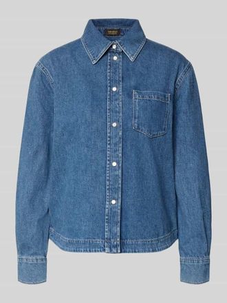 Windsor Jeansjacke mit Knopfleiste Modell Ivy in Jeansblau, Gr&ouml;&szlig;e 34