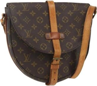 Louis Vuitton Pre-owned Cross Body Bags, female, Brown, Size: ONE SIZE Pre-owned Canvas Cross Body Bag